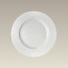 9.38" Warm White Rim Luncheon Plate, SELECTED SECONDS