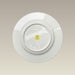 9.38" Warm White Rim Luncheon Plate, SELECTED SECONDS