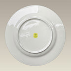 12.37" Warm White Rim Plate, SELECTED SECONDS