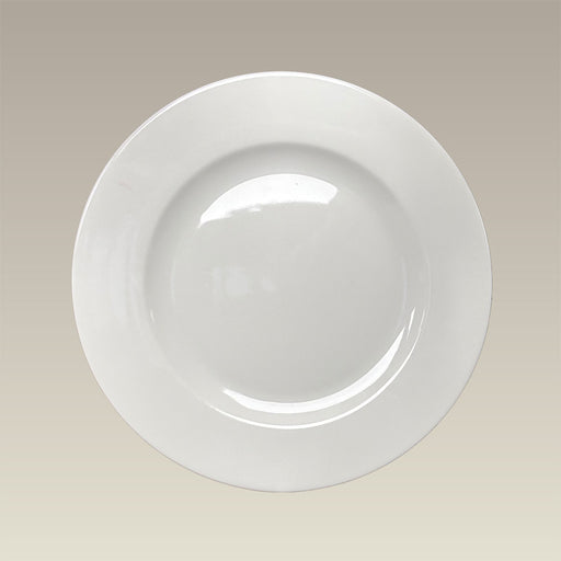 10.43" Warm White Rim Plate, SELECTED SECONDS