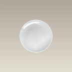 6.37" Ultra White Coupe B&B Plate