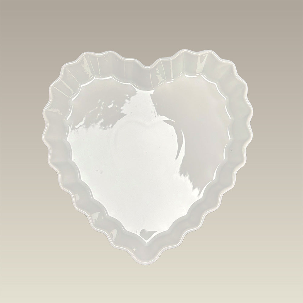 10" Heart Pie Plate