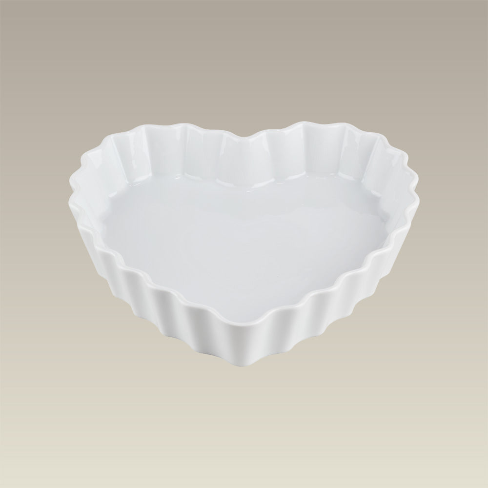 10" Heart Pie Plate