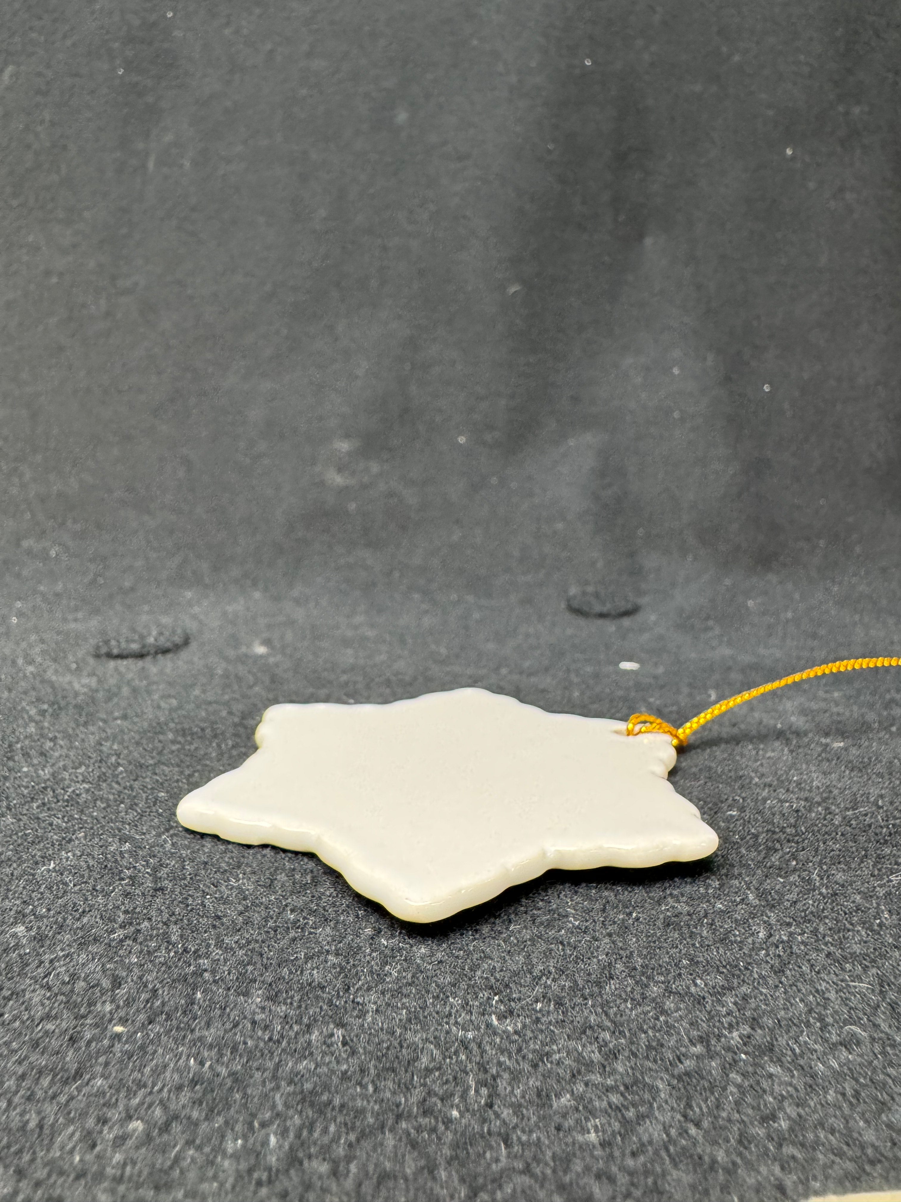 3" Star Ornament, SELECTED SECONDS (thin)