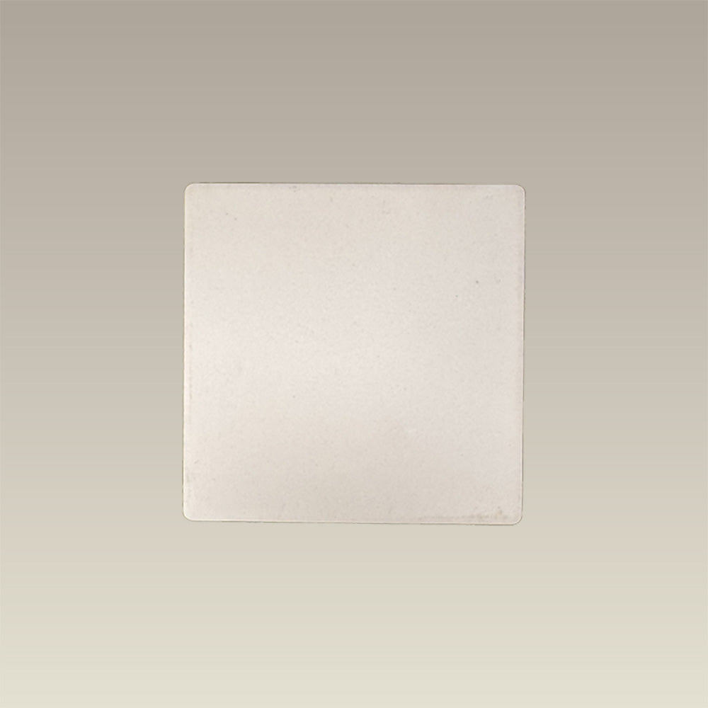 Square Bisque Absorbent Coaster, 3 5/8"