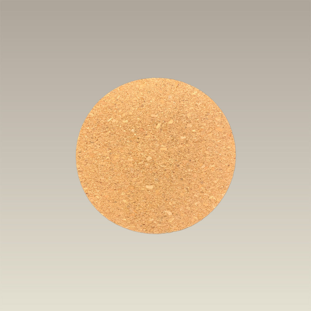 3.5" Round Adhesive Cork Backing