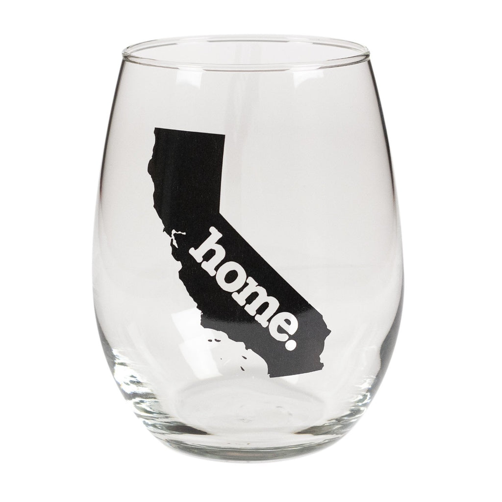 home. Stemless Wine Glass - California, Set of 12