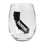 home. Stemless Wine Glass - California, Set of 12