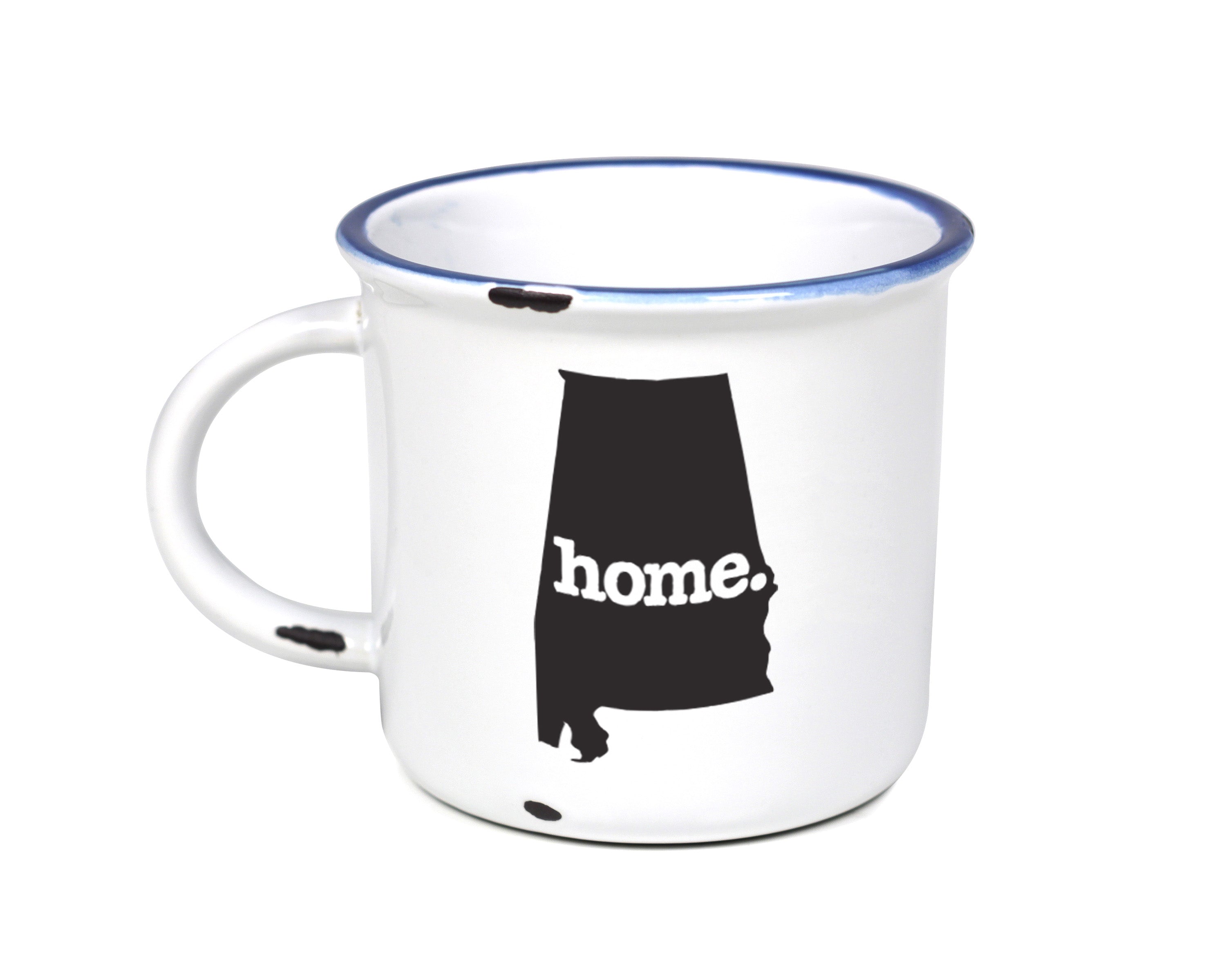home. Camp Mugs - Alabama, Set of 12