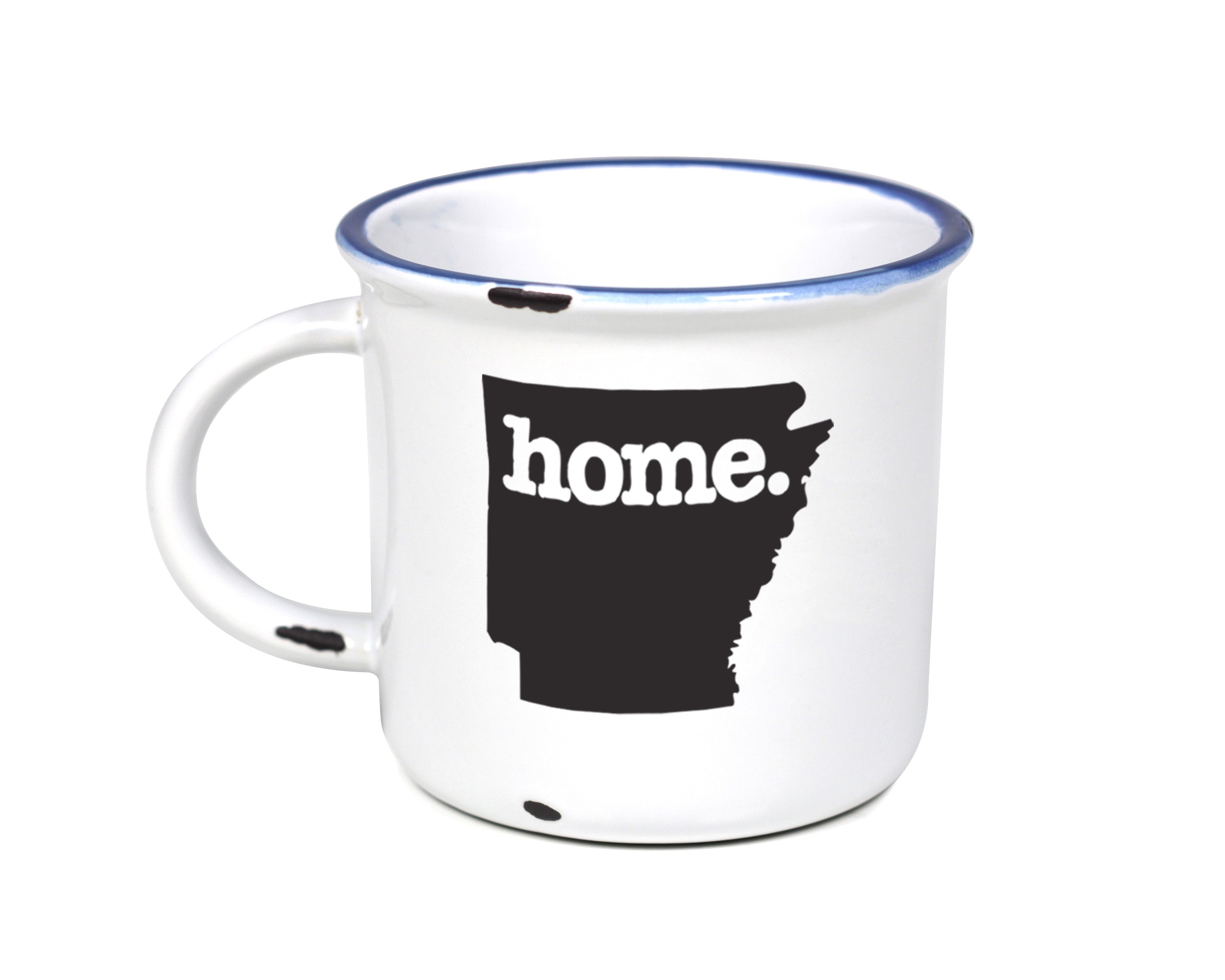 home. Camp Mugs - Arkansas, Set of 12