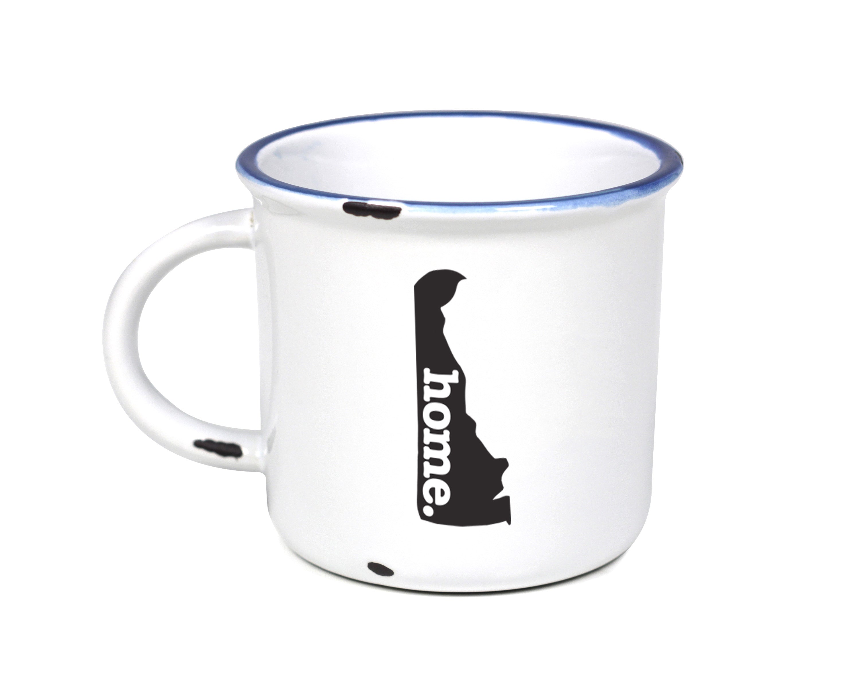 home. Camp Mugs - Delaware, Set of 12