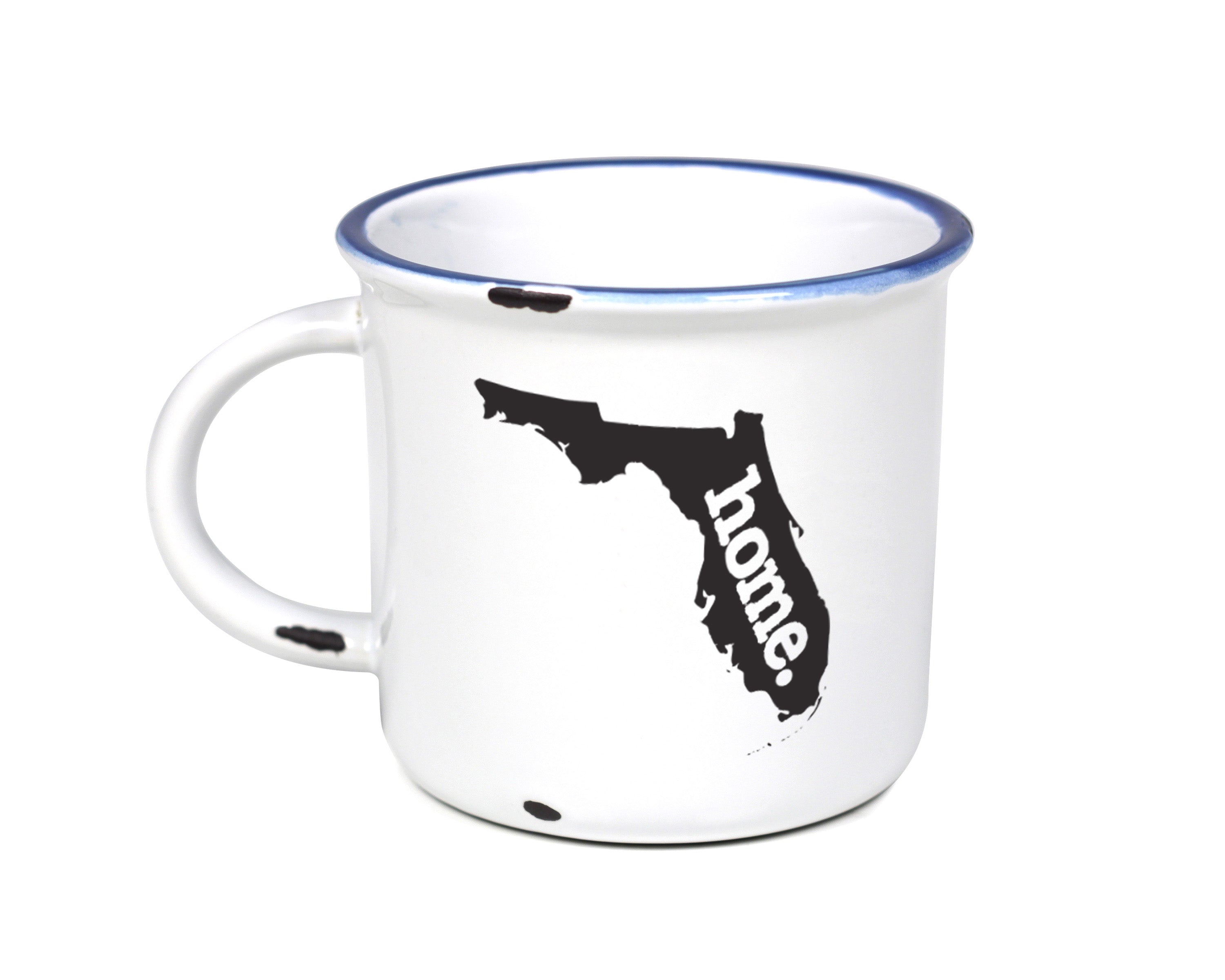 home. Camp Mugs - Florida, Set of 12