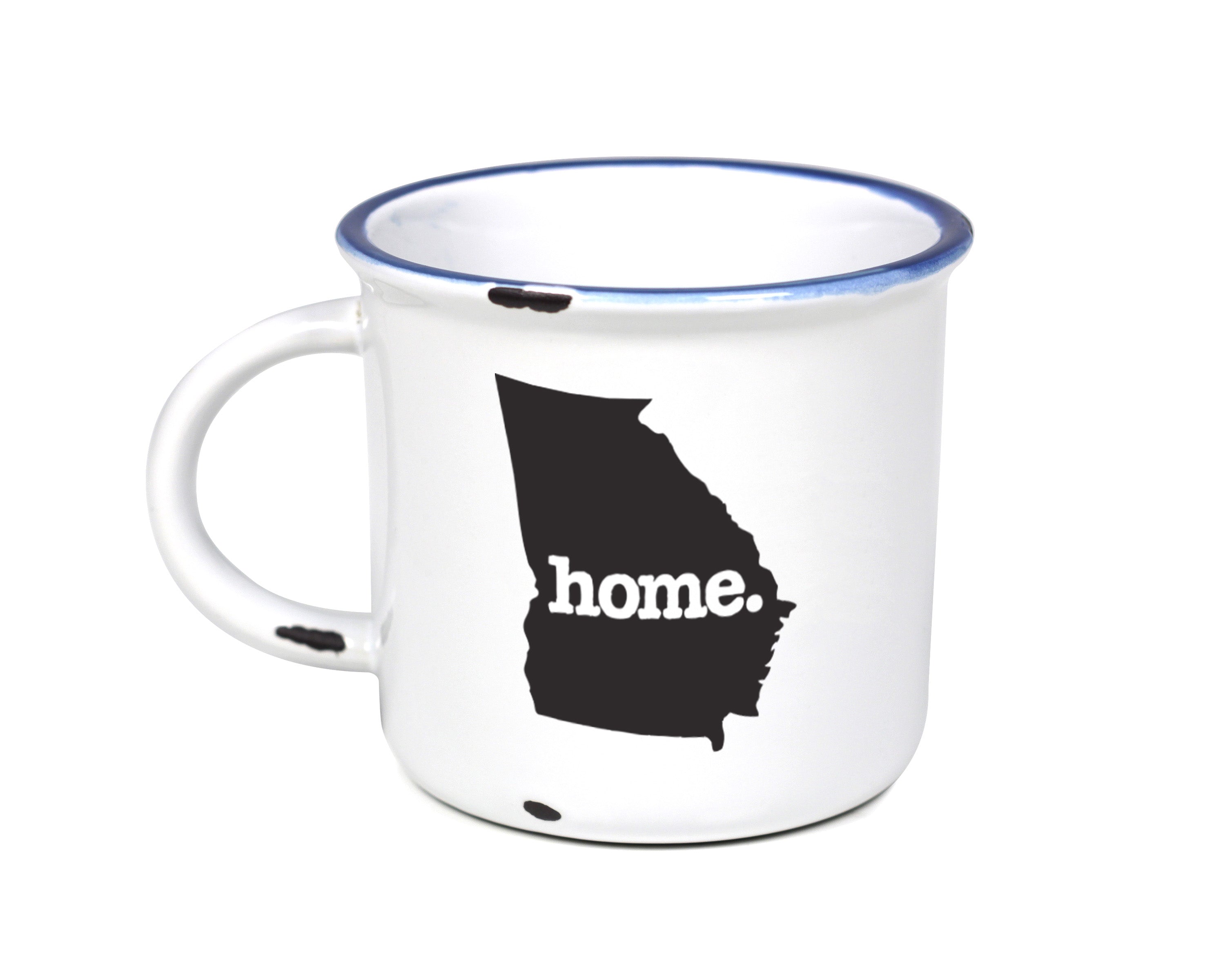 home. Camp Mugs - Georgia, Set of 12