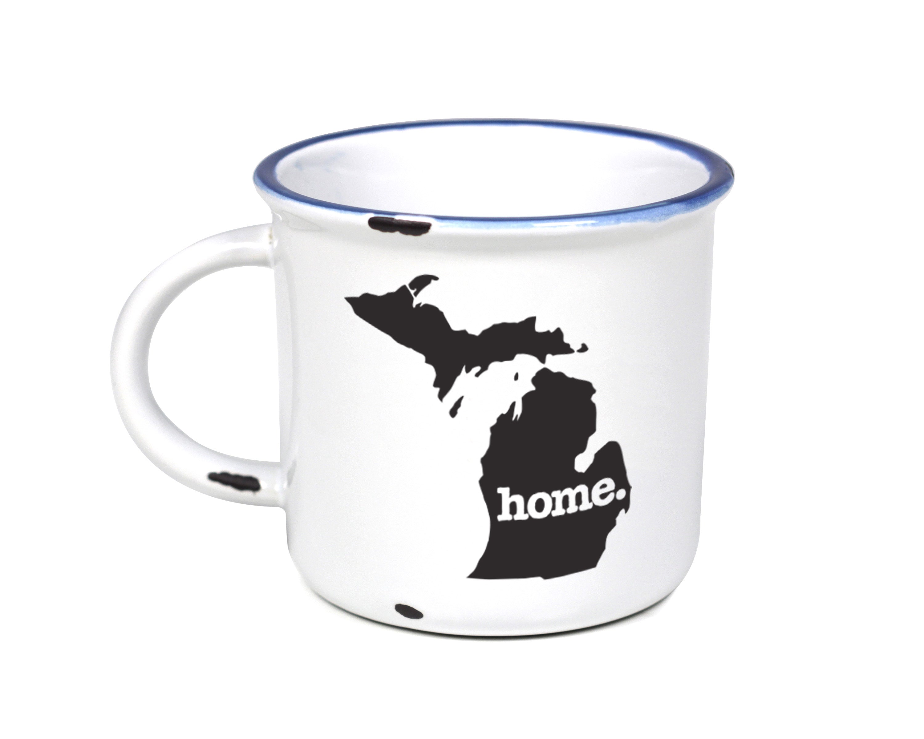 home. Camp Mugs - Michigan, Set of 12