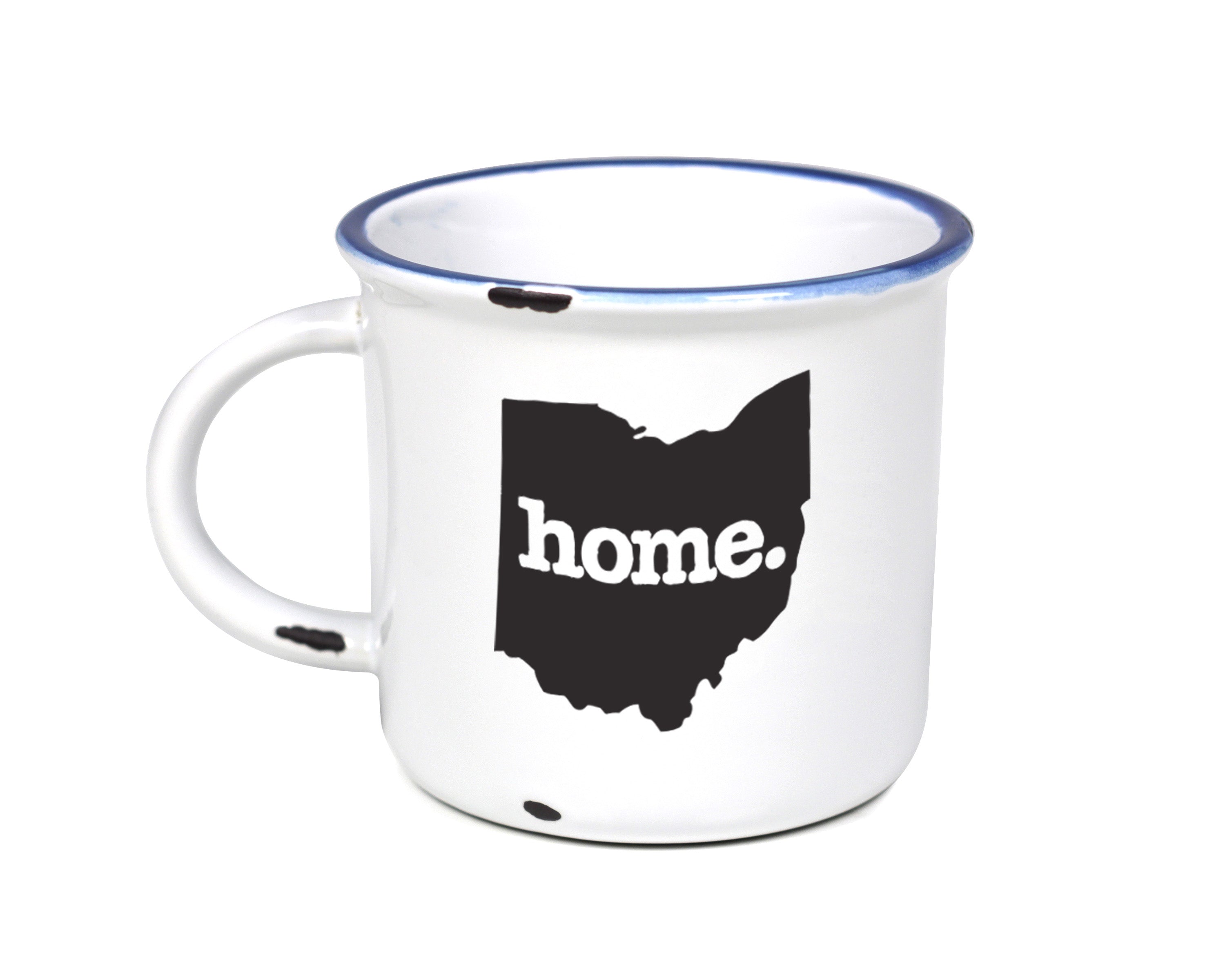 home. Camp Mugs - Ohio, Set of 12