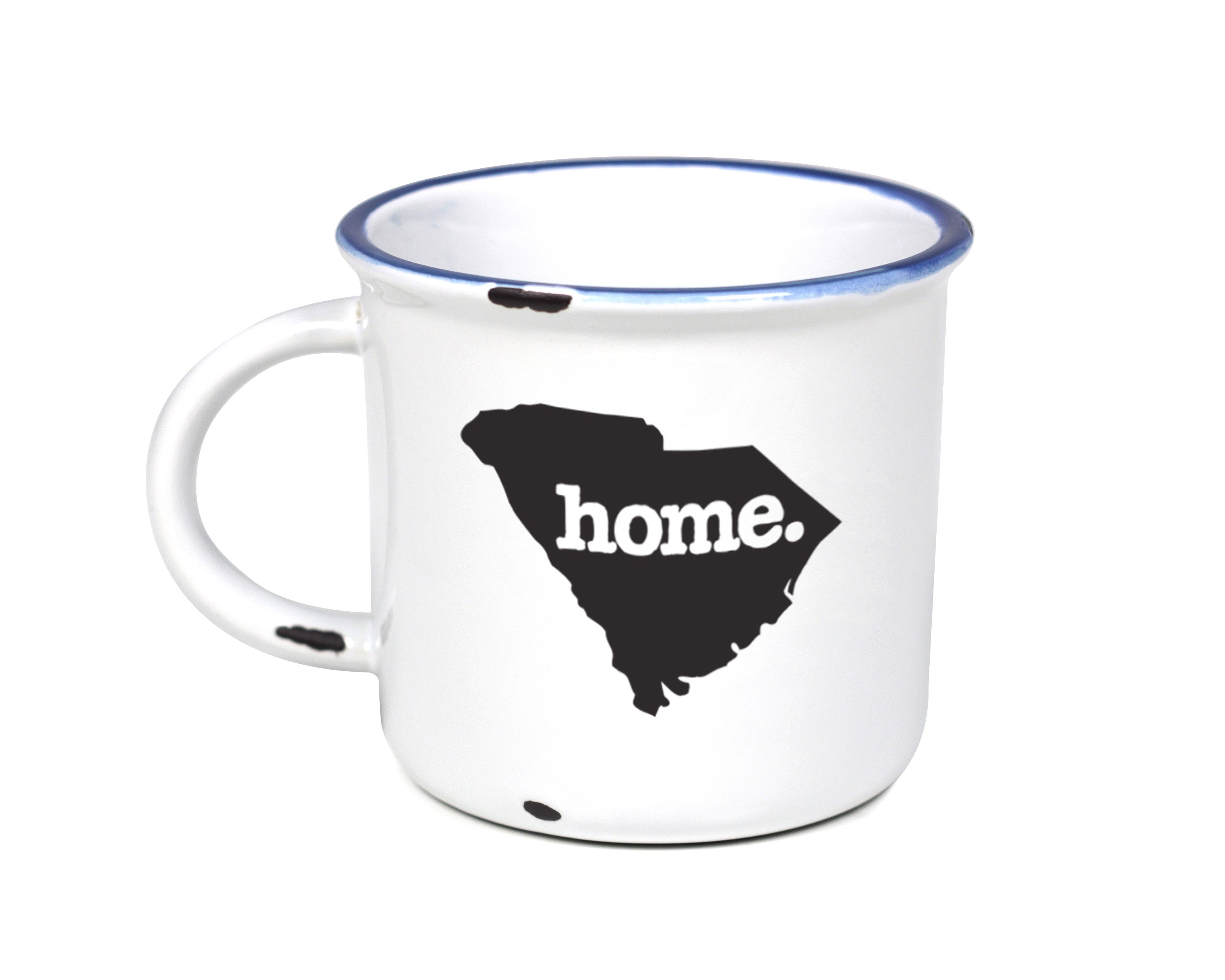home. Camp Mugs - South Carolina, Set of 12