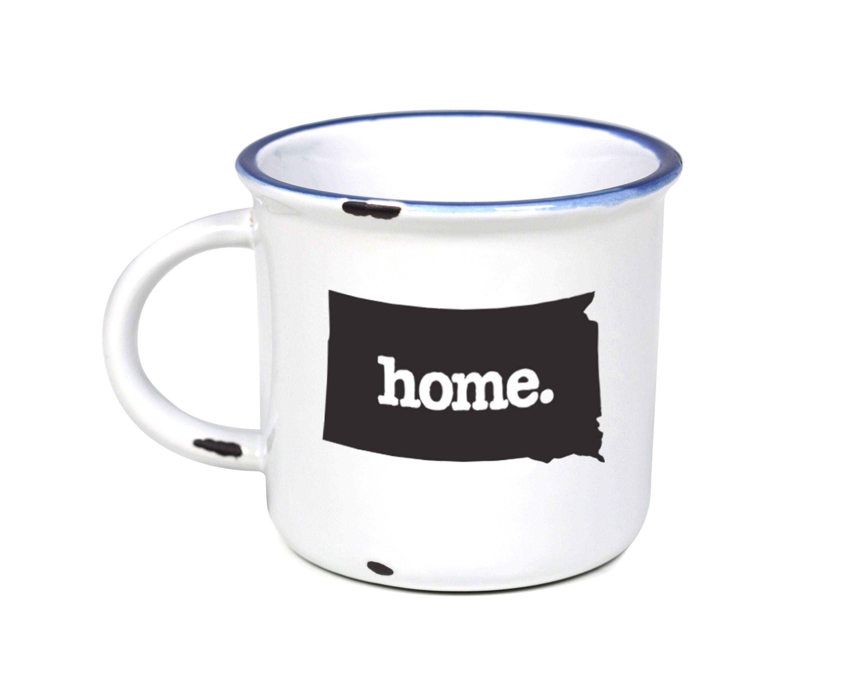 home. Camp Mugs - South Dakota, Set of 12