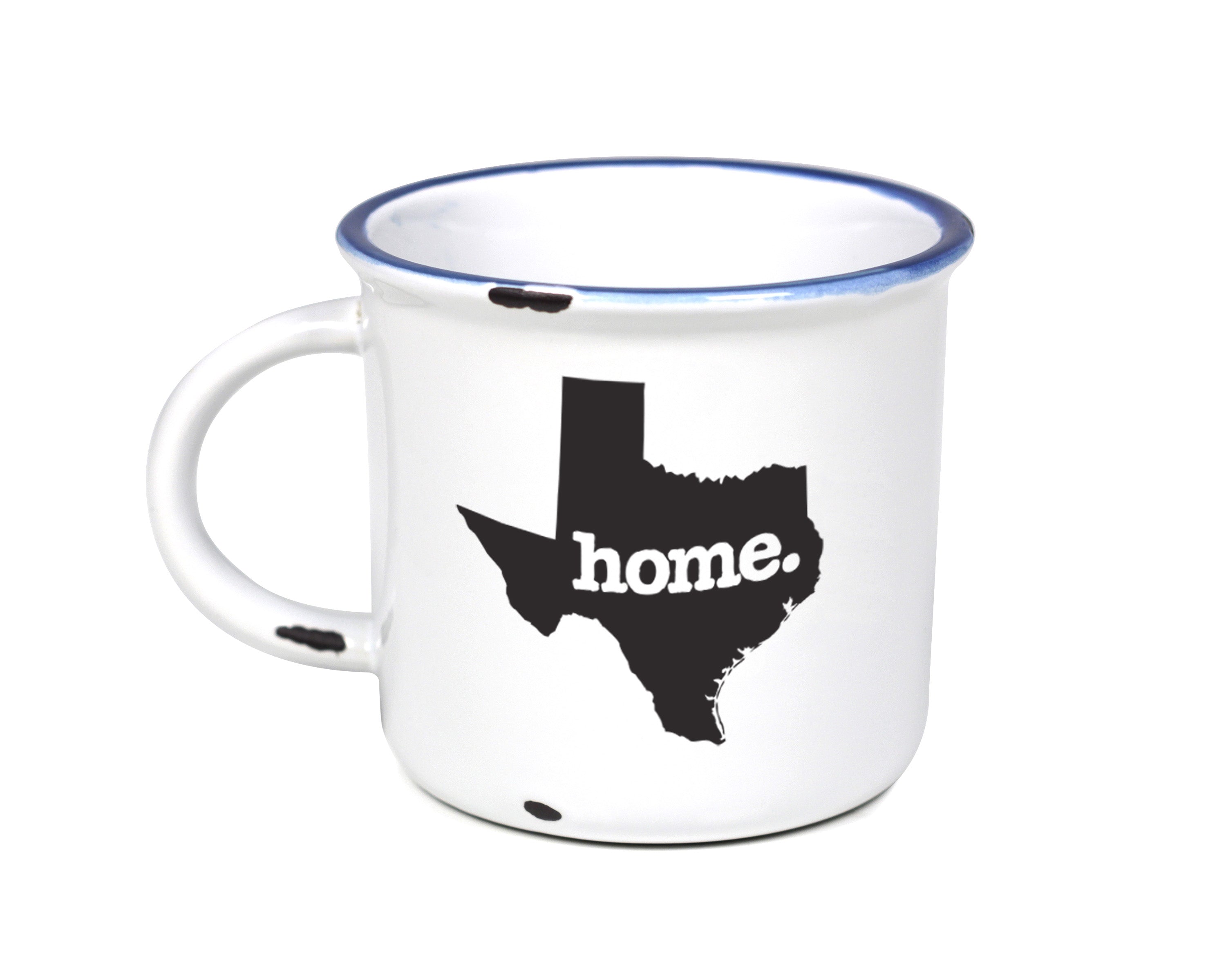 home. Camp Mugs - Texas, Set of 12