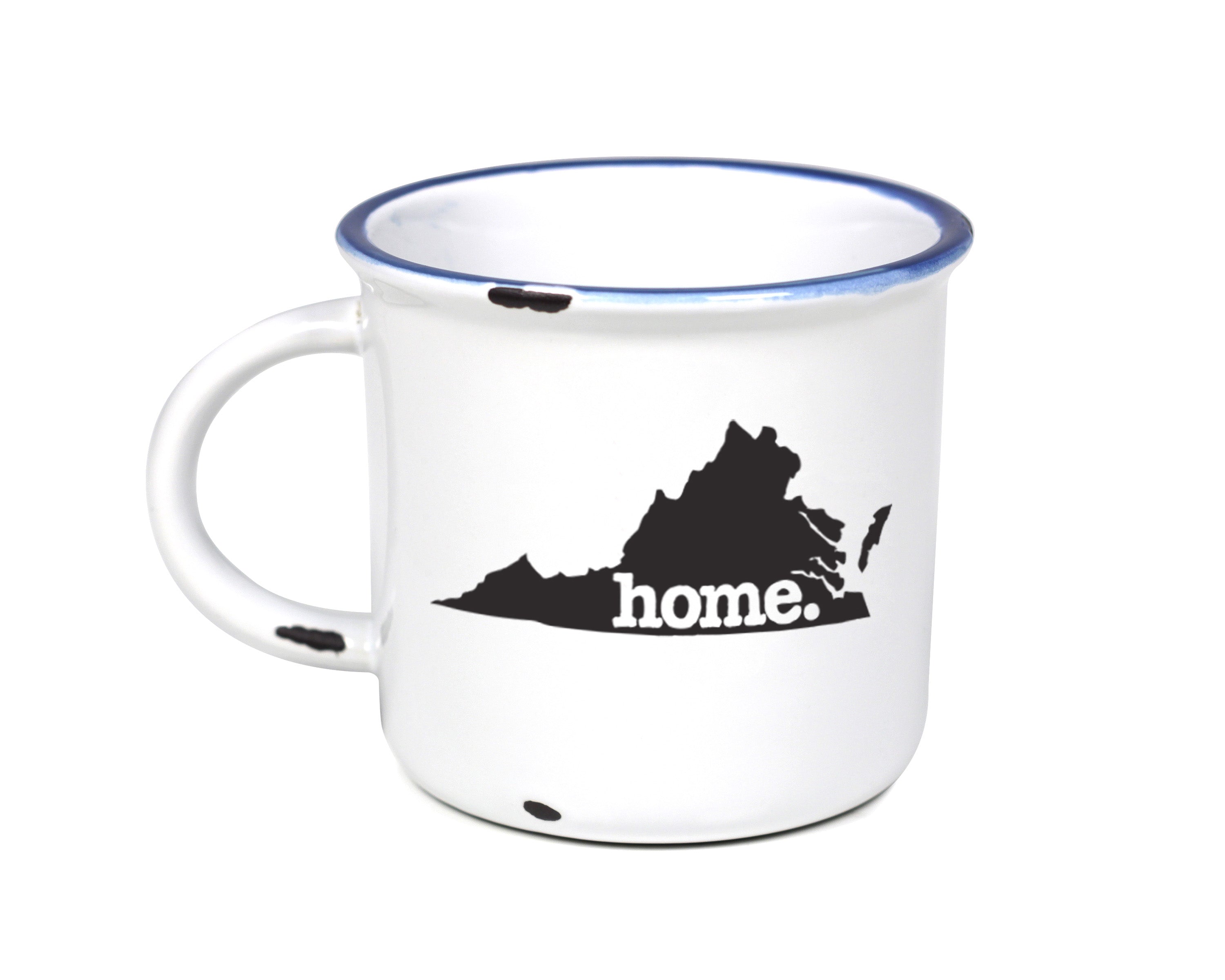 home. Camp Mugs - Virginia, Set of 12