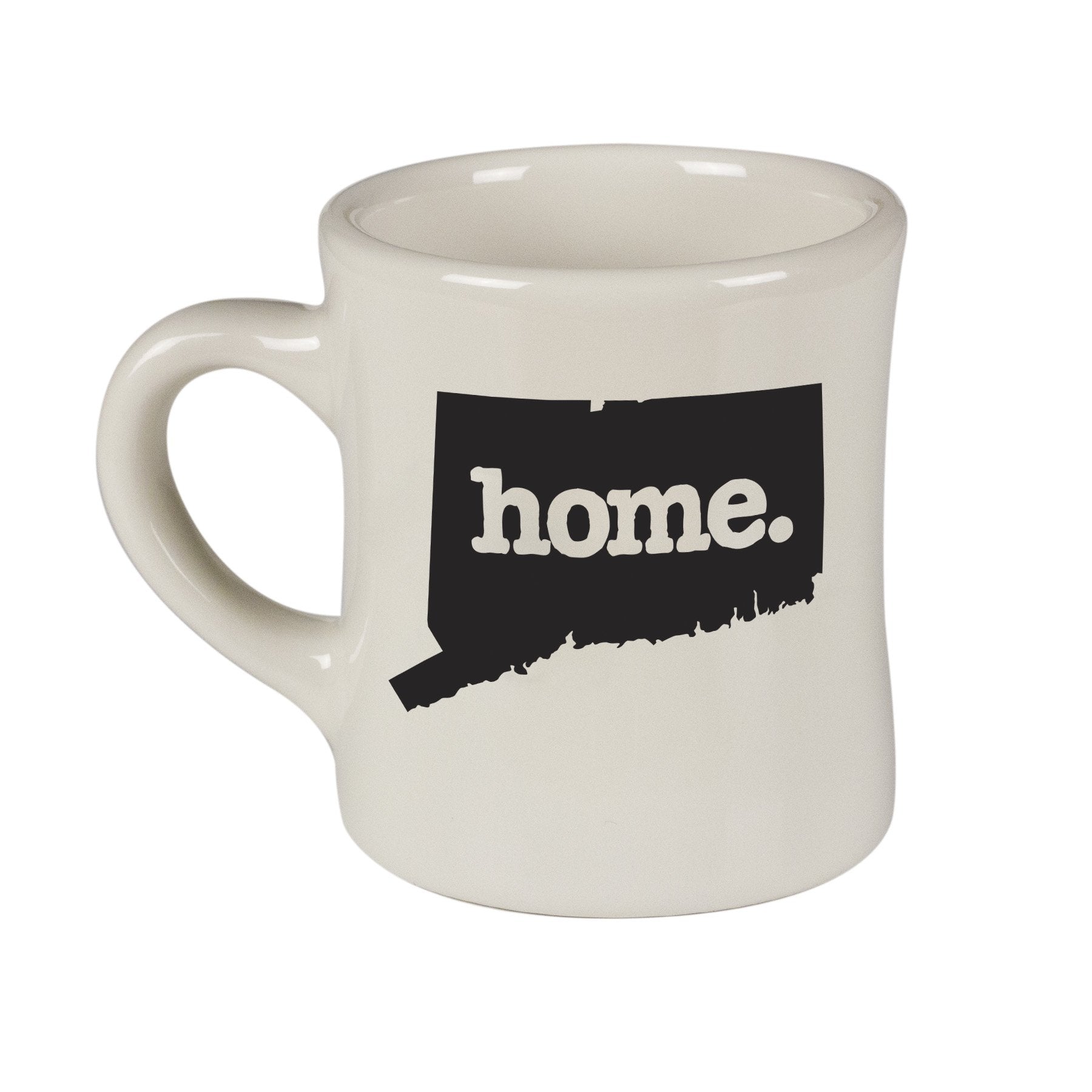 home. Diner Mugs - Connecticut, Set of 12