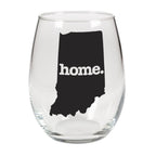 home. Stemless Wine Glass - Indiana, Set of 12