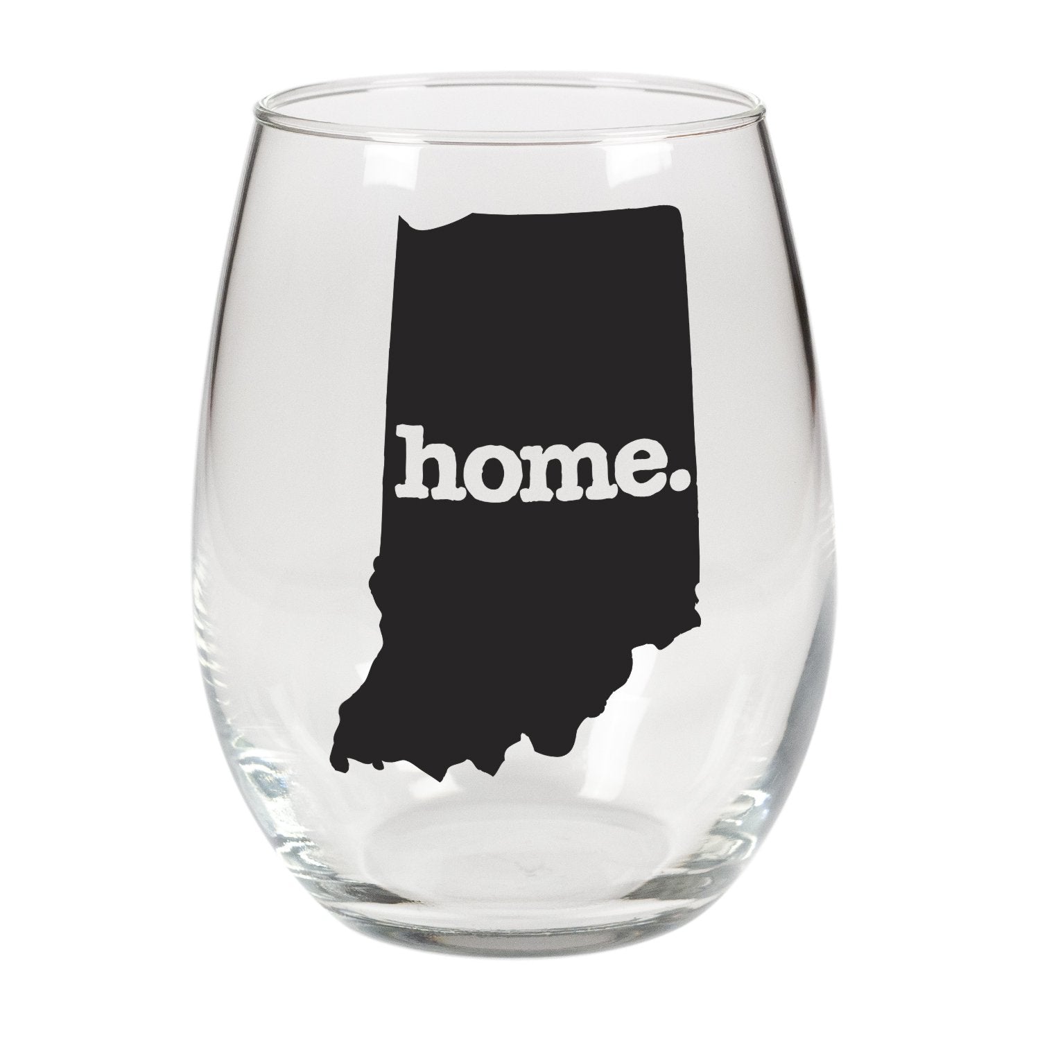 home. Stemless Wine Glass - Indiana, Set of 12