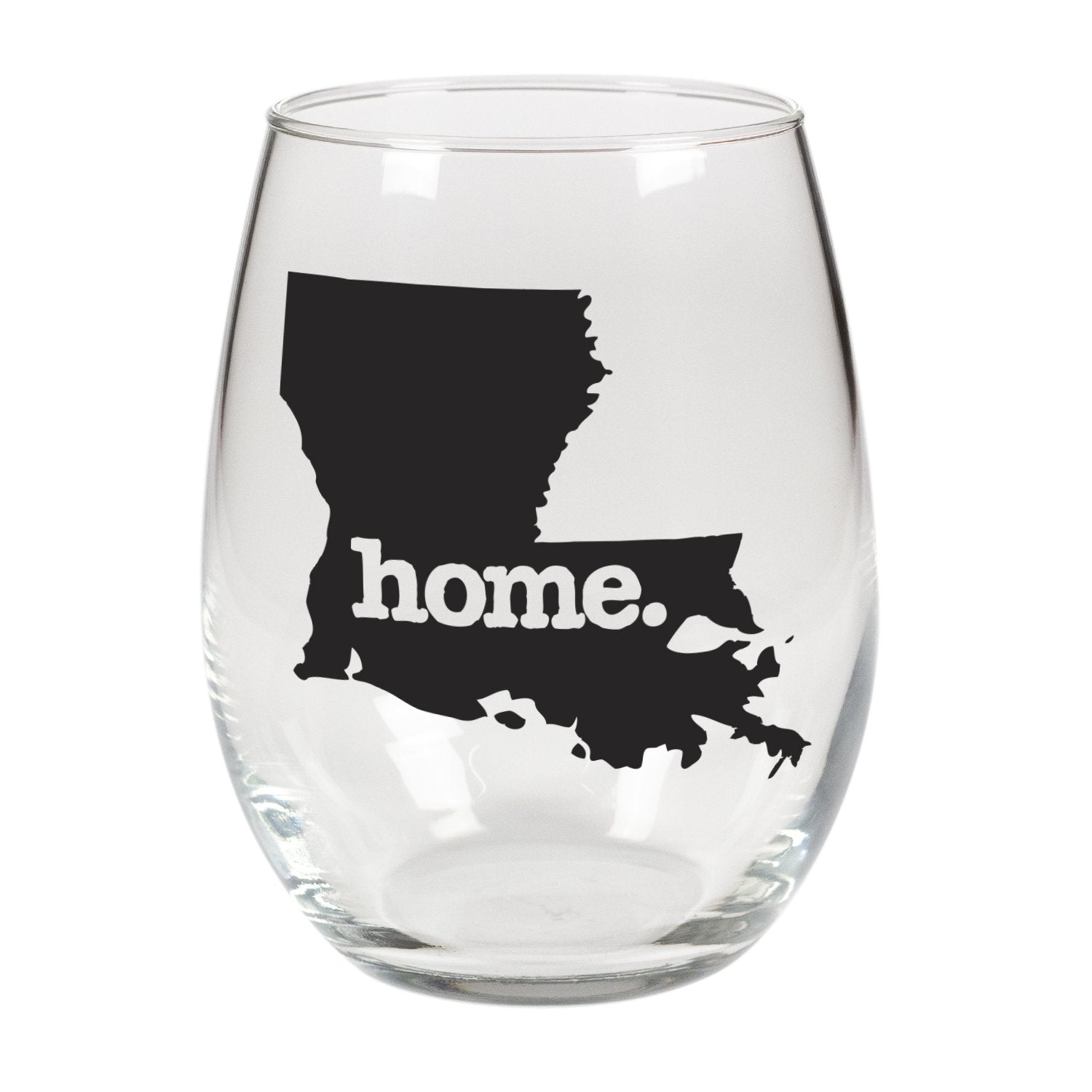 home. Stemless Wine Glass - Louisiana, Set of 12
