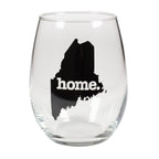home. Stemless Wine Glass - Maine, Set of 12