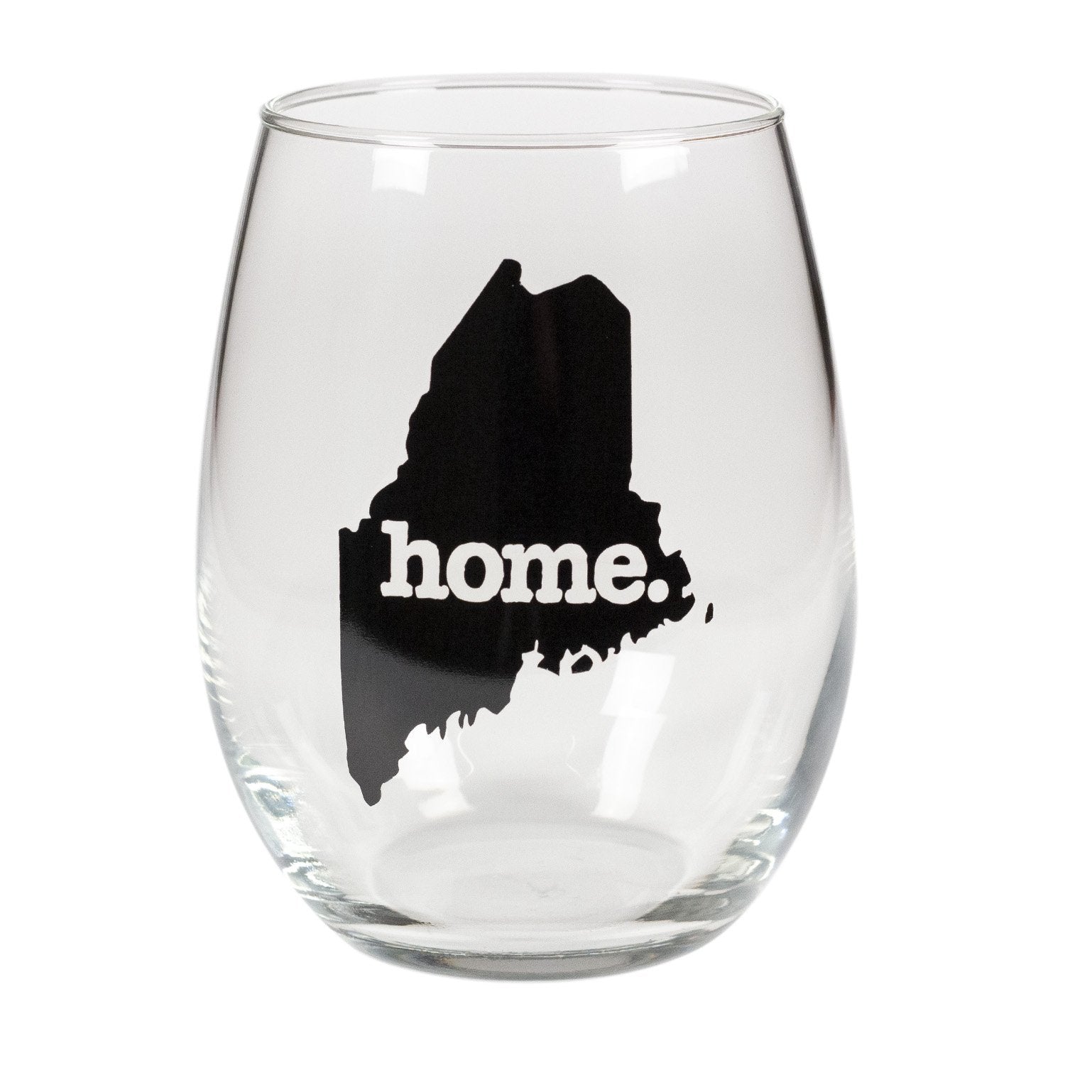 home. Stemless Wine Glass - Maine, Set of 12