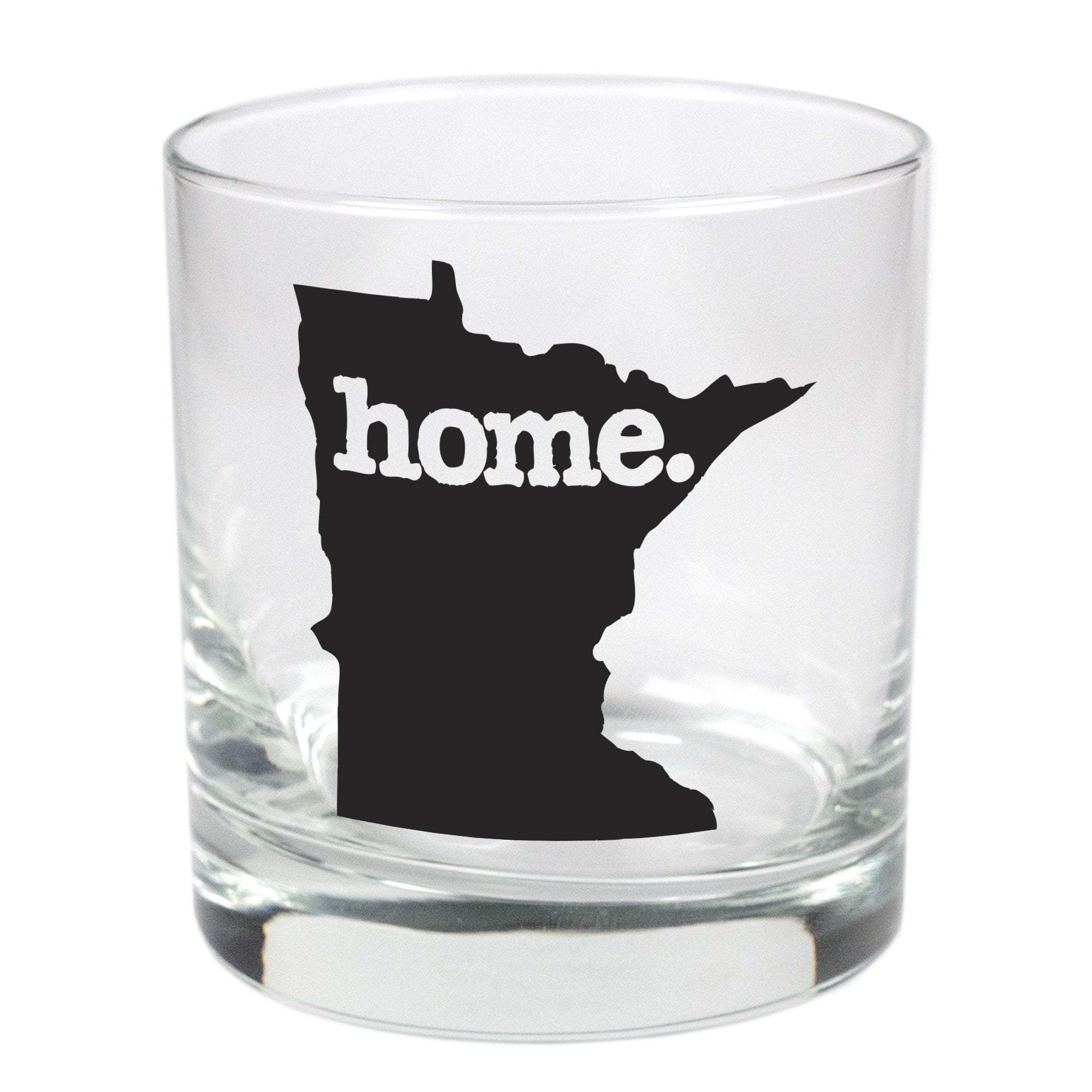home. Rocks Glass 9 oz. - Minnesota, Set of 12