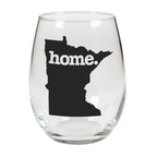 home. Stemless Wine Glass - Minnesota, Set of 12