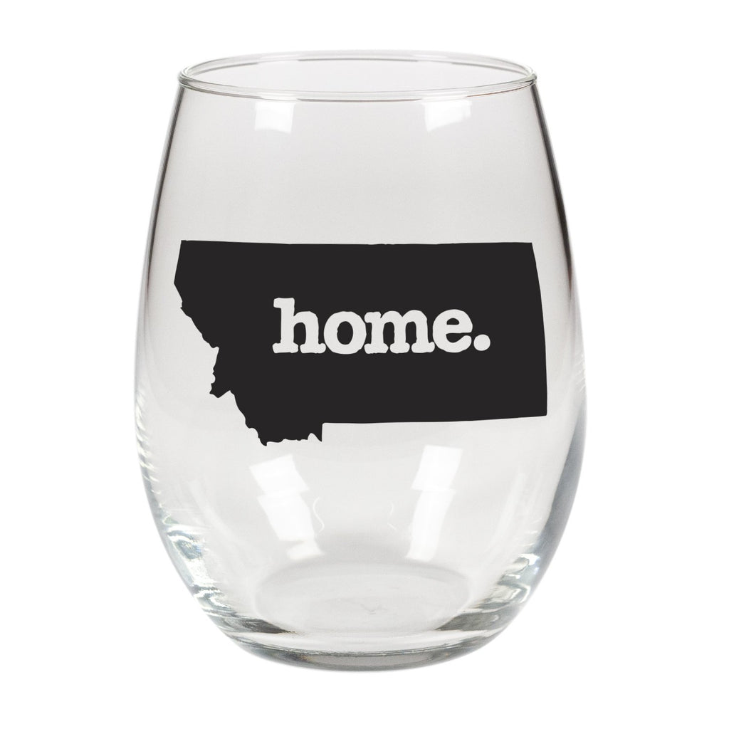 home. Stemless Wine Glass - Montana, Set of 12