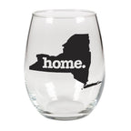 home. Stemless Wine Glass - New York, Set of 12
