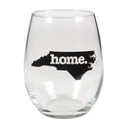 home. Stemless Wine Glass - North Carolina, Set of 12