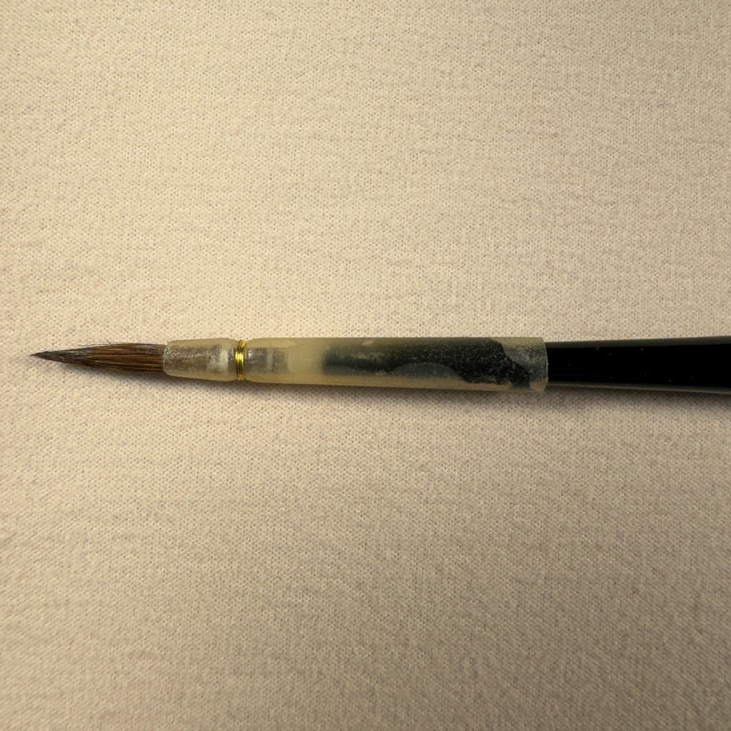 Brush, #3 Pointed Brush for Gold