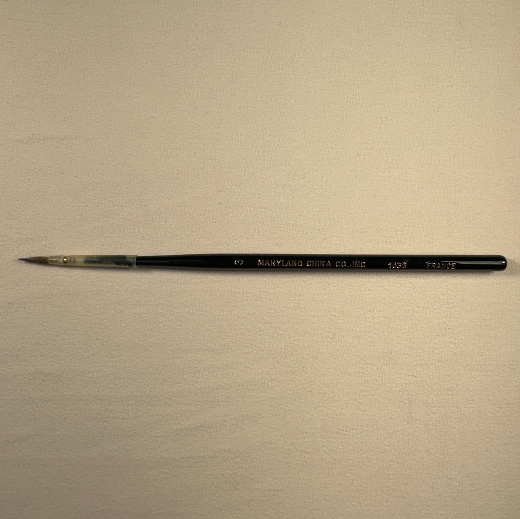 Brush, #3 Pointed Brush for Gold