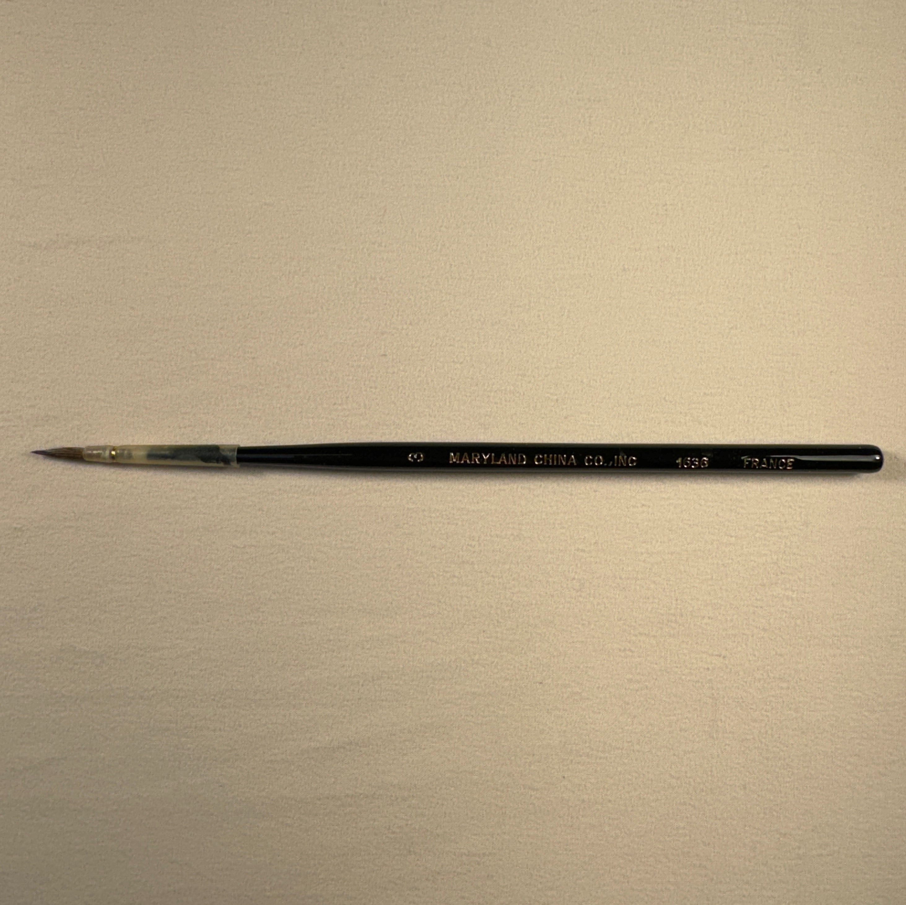 Brush, #3 Pointed Brush for Gold