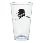 home. Pint Glass - Alaska, Set of 12