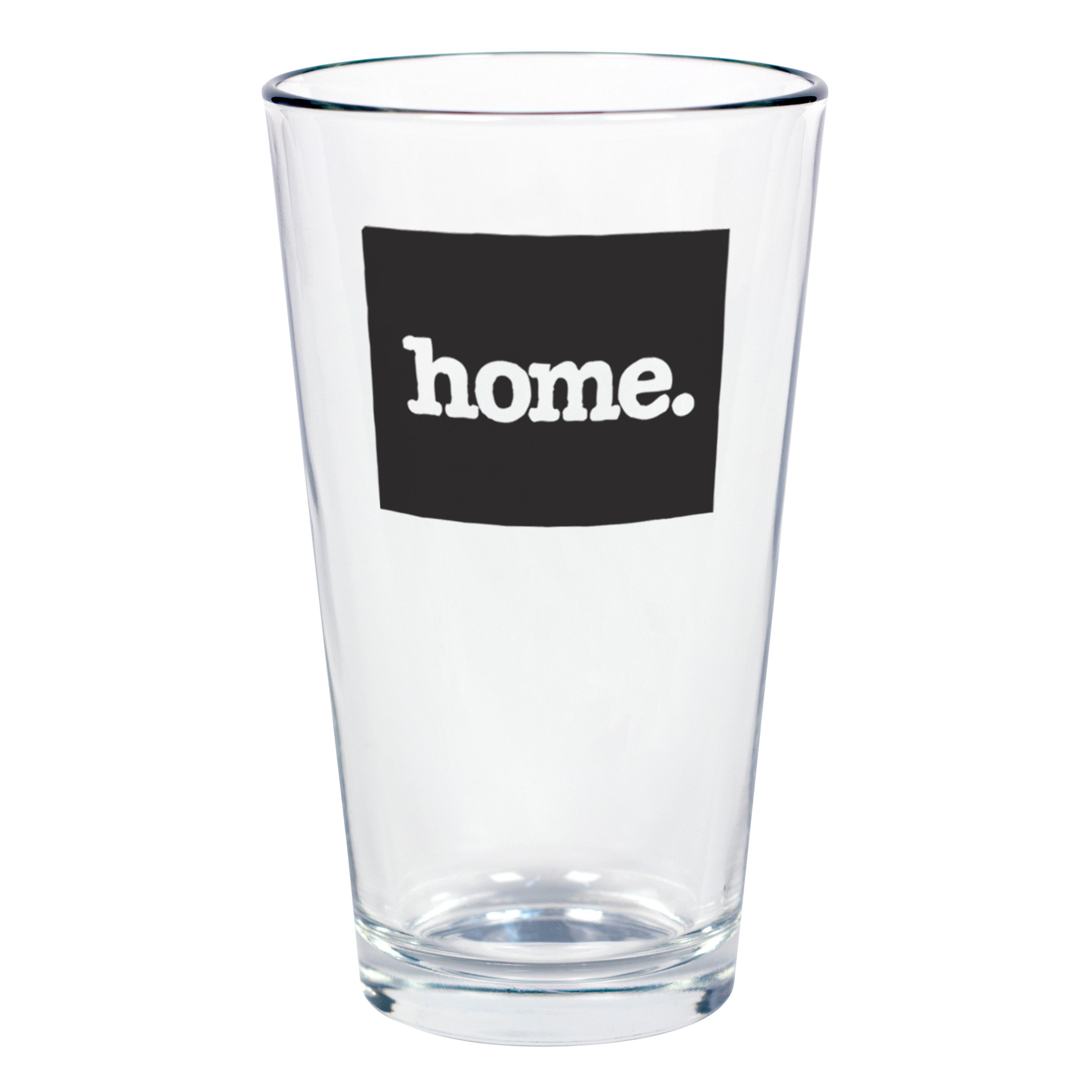 home. Pint Glass - Colorado, Set of 12