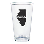 home. Pint Glass - Illinois, Set of 12