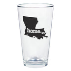 home. Pint Glass - Louisiana, Set of 12