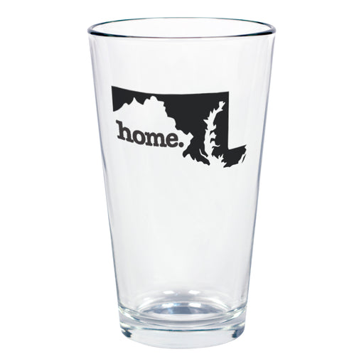 home. Pint Glass - Maryland, Set of 12