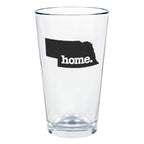 home. Pint Glass - Nebraska, Set of 12