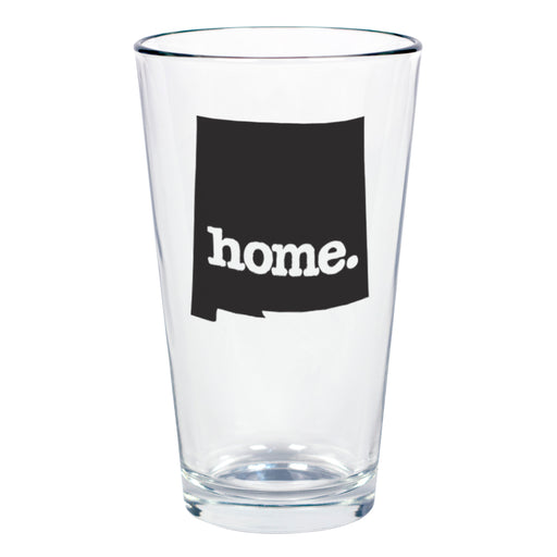 home. Pint Glass - New Mexico, Set of 12