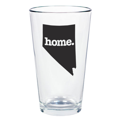 home. Pint Glass - Nevada, Set of 12