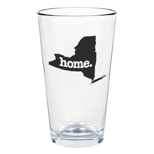 home. Pint Glass - New York, Set of 12