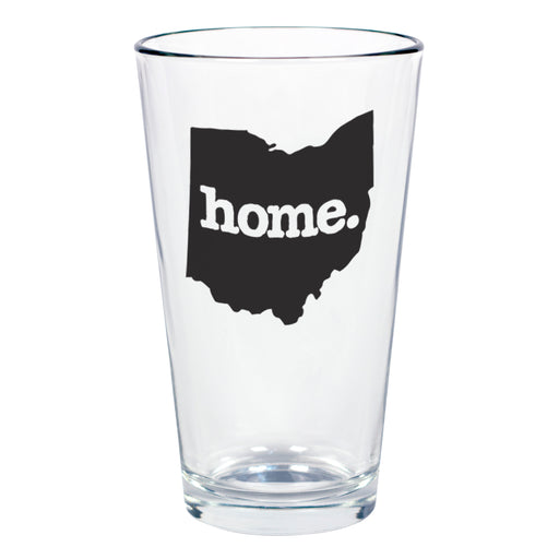 home. Pint Glass - Ohio, Set of 12