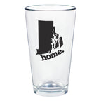 home. Pint Glass - Rhode Island, Set of 12