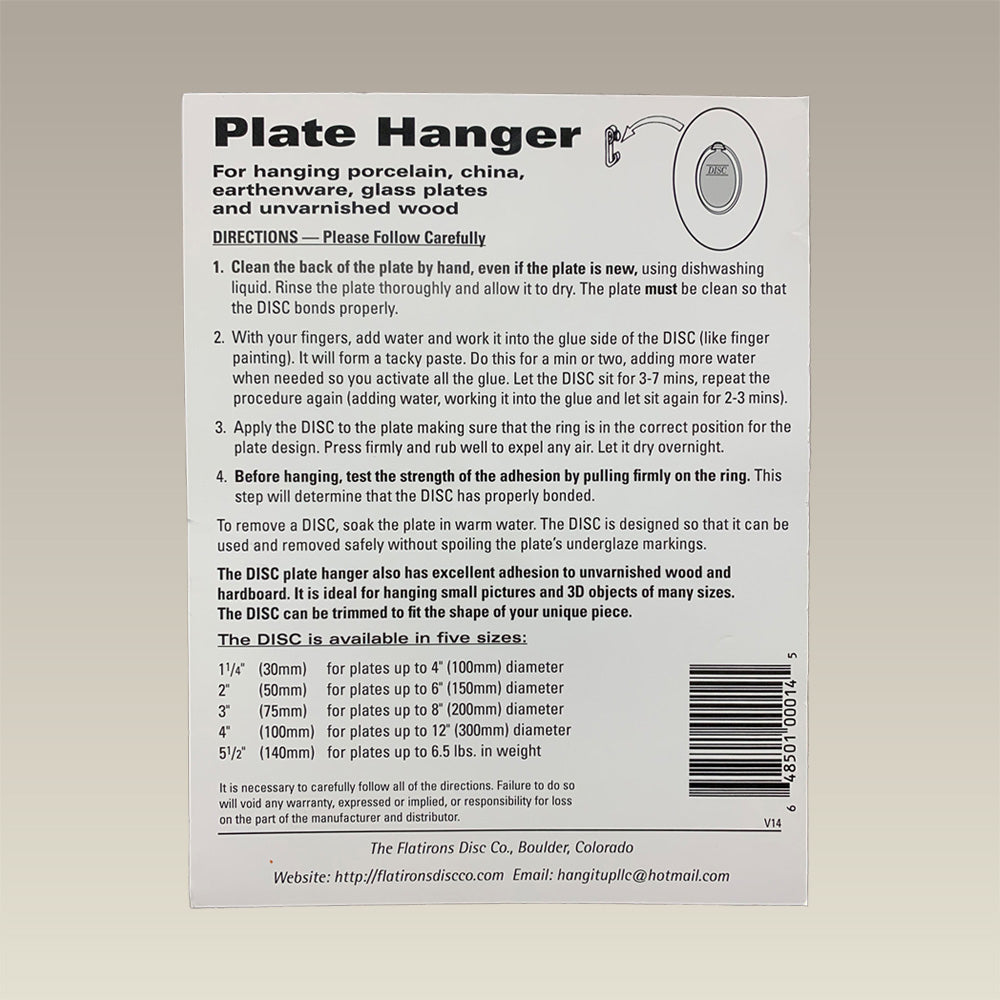 Hang It Up Plate Hanger, 2"