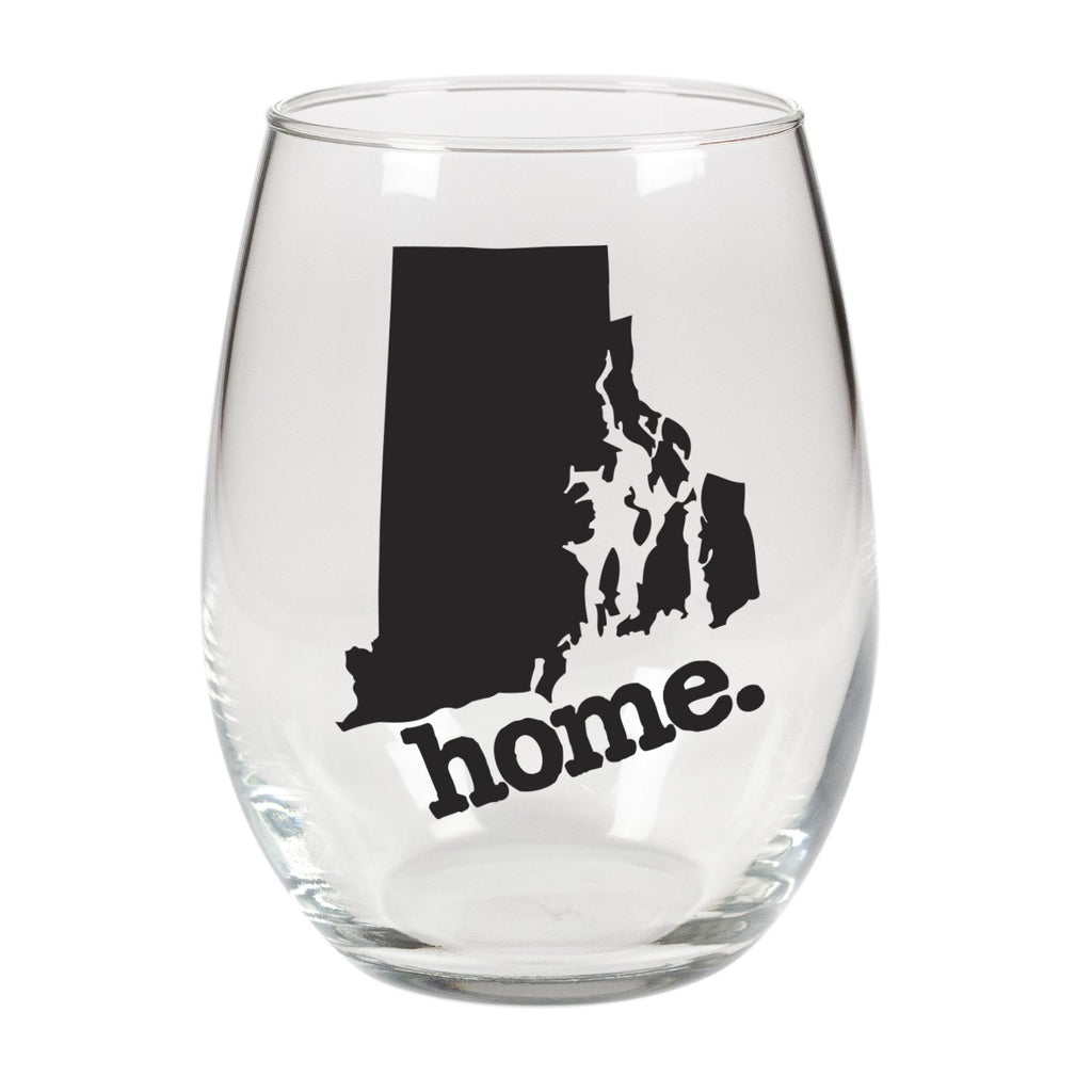 home. Stemless Wine Glass - Rhode Island, Set of 12